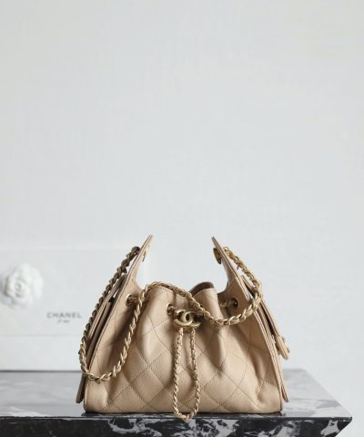 Chanel 25 Mini Bag Pale Peach - chanel 25 mini pale peach dupe detail 1